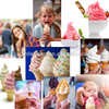 BQ332A Congélateur Soft Serve avec saveur Twin Twist